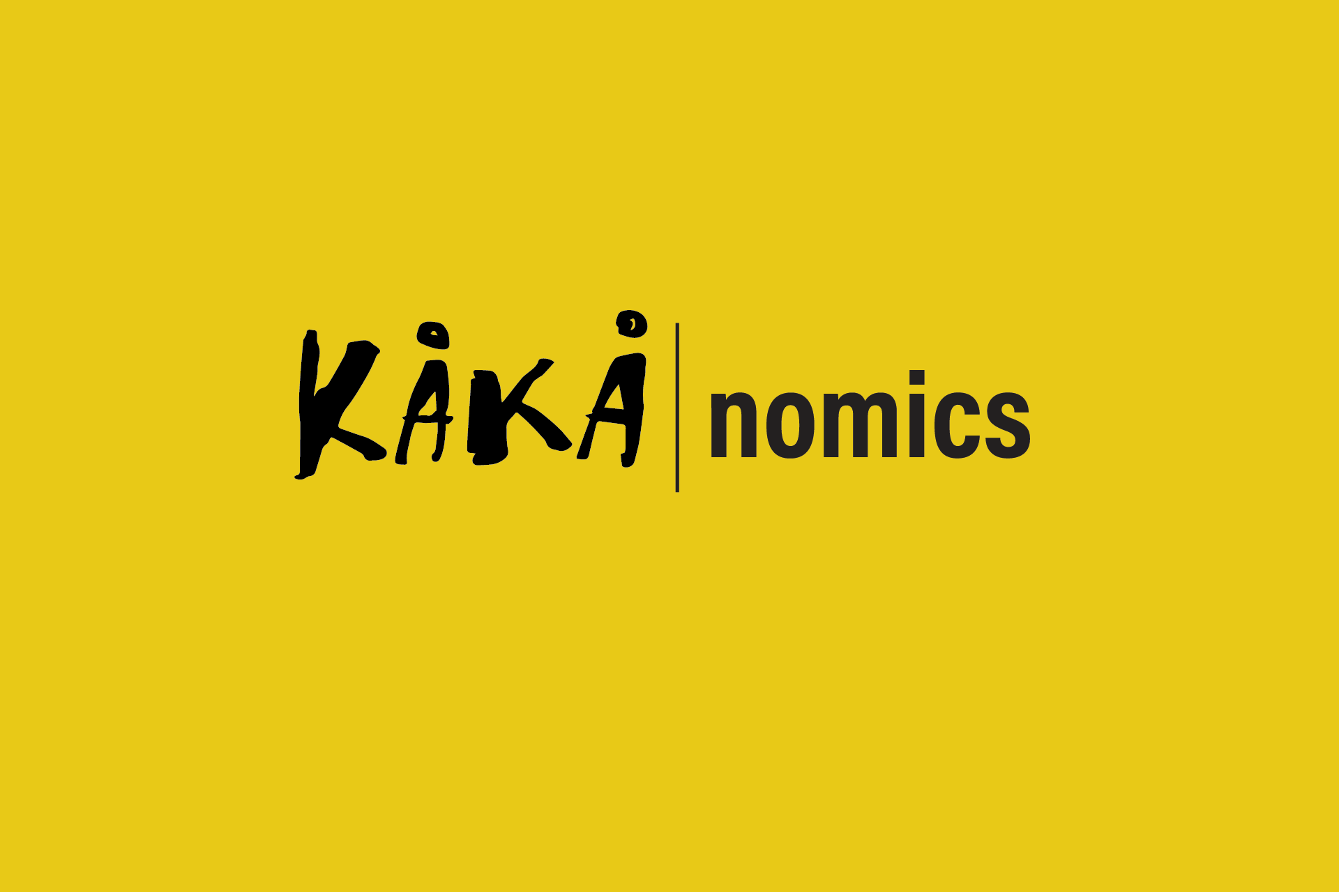 Logo: KÅKÅnomics.
